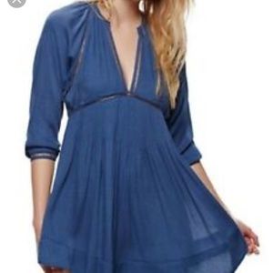 🌞🌛✨NWT Gorgeous Free People Dress!!  Blue